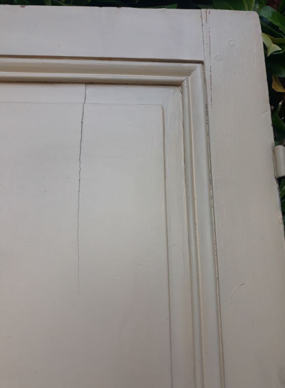 Haussmannian gate 79.8x215cm old