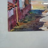 Painting church