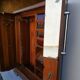 Dressing room English wardrobe officer compactom art deco