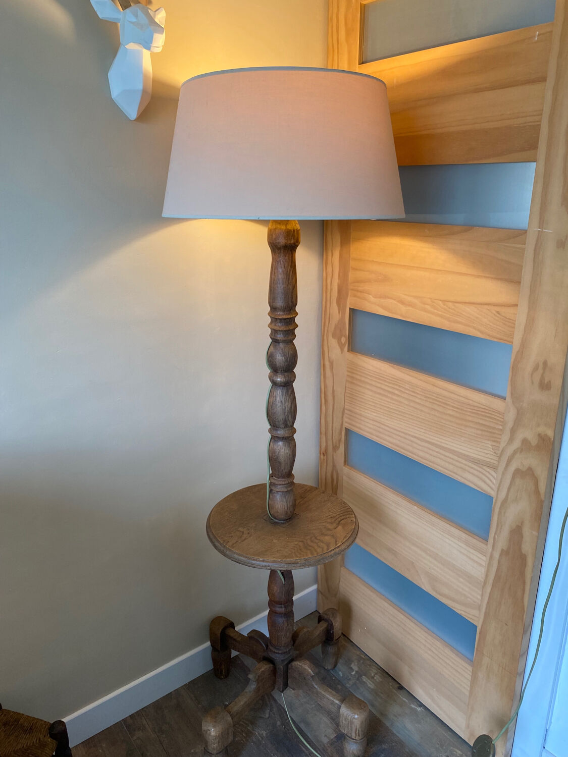 Vintage reading floor lamp