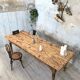 Table de ferme vintage