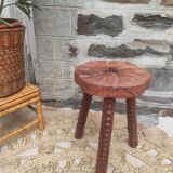 Brutalist tripod stool
