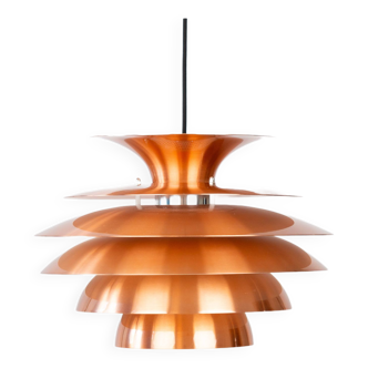 Danish vintage pendant lamp by Bent Karlby, Lyfa, 1970s