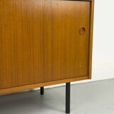 Mid-Century Teak Sideboard with sliding doors, 1960s