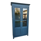 Bookcase with 2 glass doors