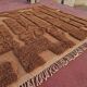 Moroccan Berber rug camel terracotta 300x200 cm – geometric pattern