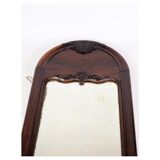 Antique Christian VIII Mirror in Mahogany from around the Year 1860s