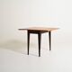 Table à rabats en pin massif scandinave, années 1960