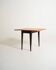 Table à rabats en pin massif scandinave, années 1960
