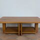Table basse en orme 80'