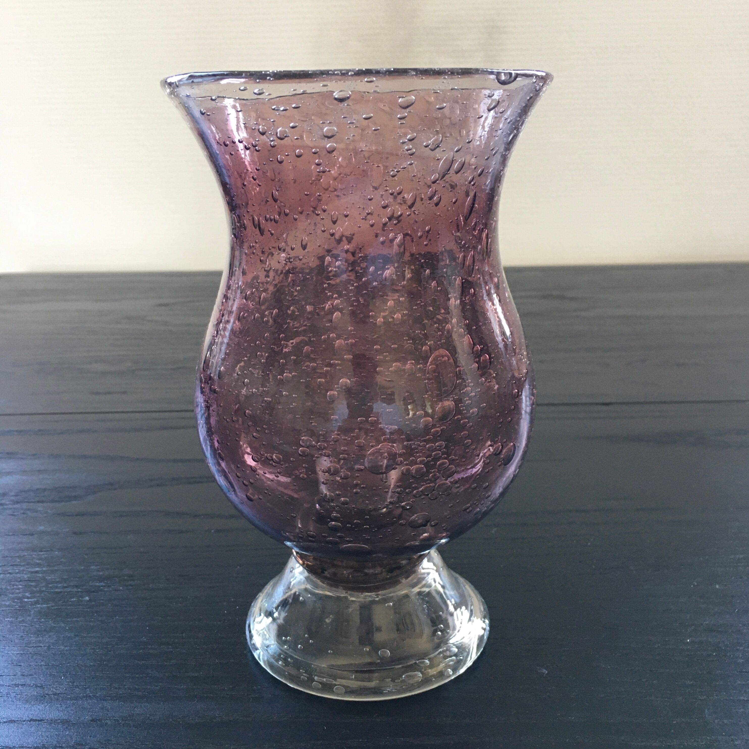 Biot glass photophore