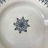 Series of 4 flat plates terre de fer model "primax"