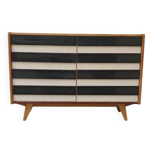 Commode bois u 453 noir - jiri