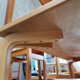 Birch dining table 80s