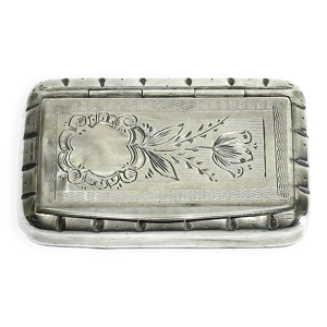 Tabatière en argent