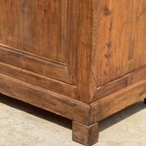 Grand buffet, meuble de toilette ancienne à dessus de marbre XIXe