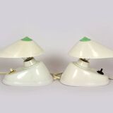 Bauhaus Bakelite Table Lamps from Esc, 1940s, Set of 2