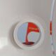 Set of 3 Artemide “Buco” lamps by Claudio Bini