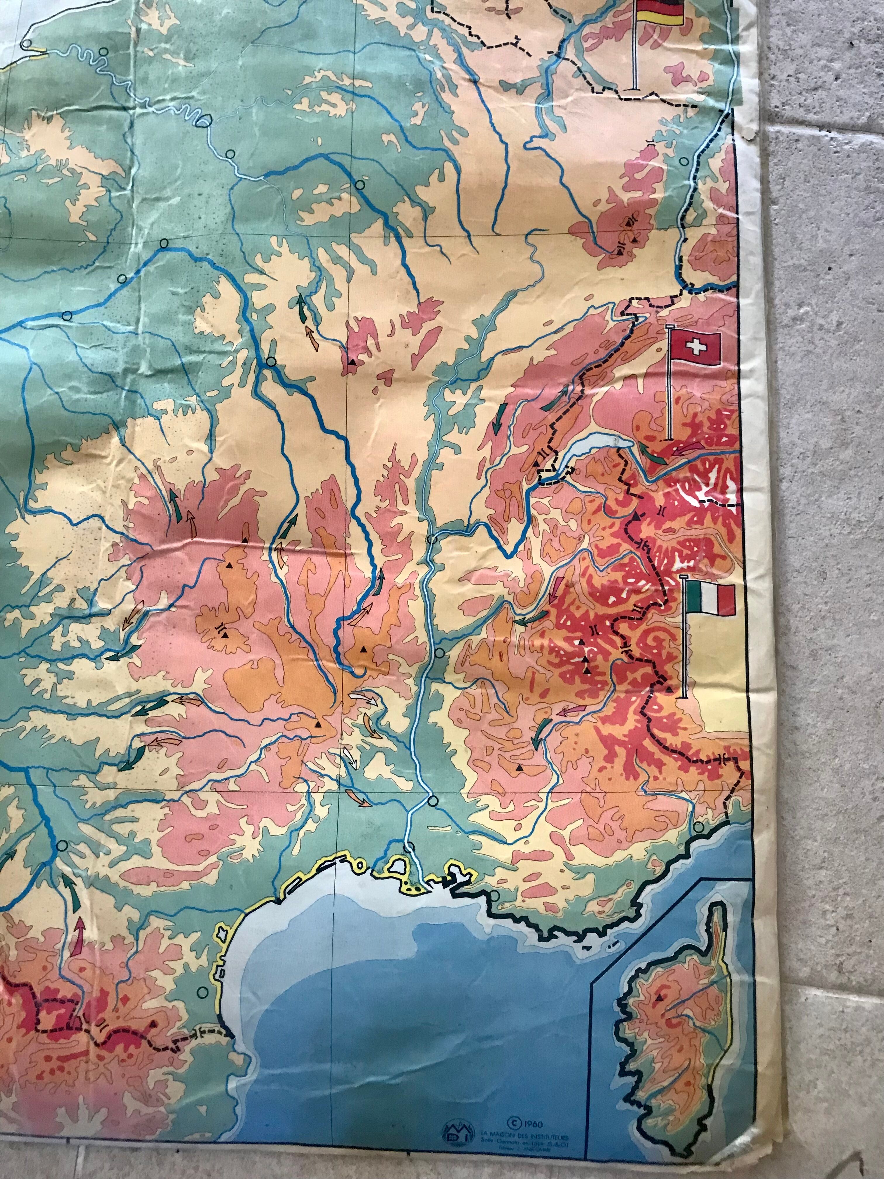 Carte scolaire la France
