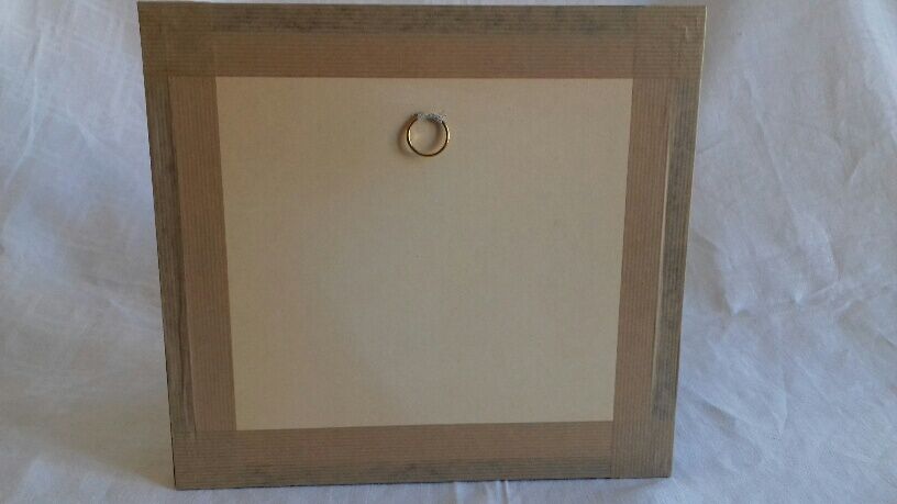 Painting, watercolor in the forest