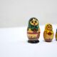 Vintage Russian Matryoshka wooden dolls