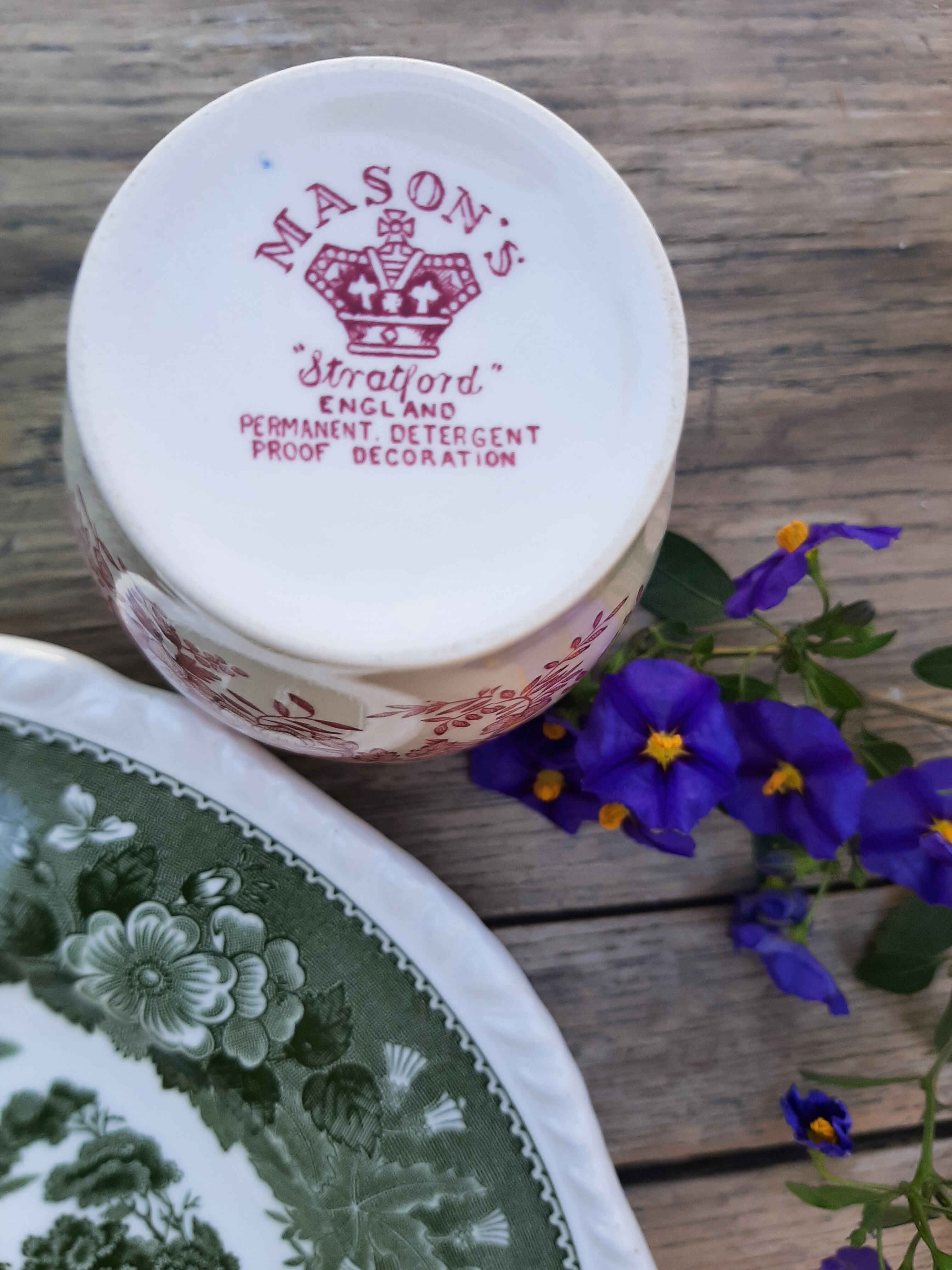 Mason's England porcelain cup