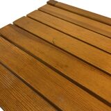Vintage Wooden Coffee Table Karin Möbring for Ikea 70's Design