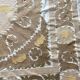 Vintage hand-embroidered tablecloth 145x152 cm
