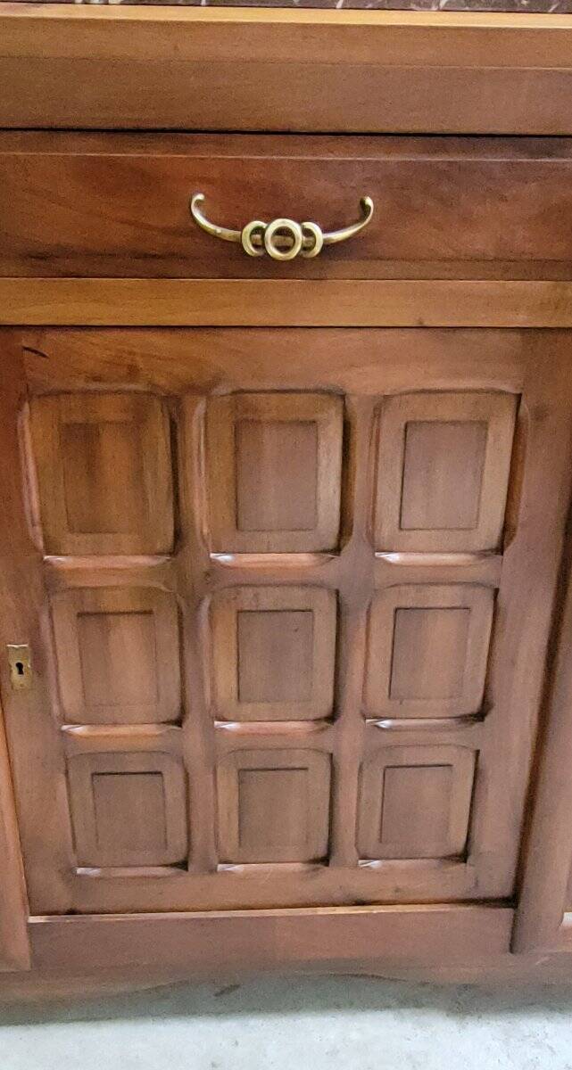 Art Deco sideboard in walnut