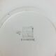 6 flat cambridge plates by Salins