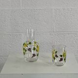 Service à boisson peinture fait main