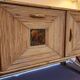 Sideboard in a row in rattan by Adrien Audoux and Frida Minet