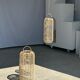 Small lantern-shaped rattan suspension H35 D15