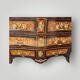 Louis XV period 18th century floral marquetry commode