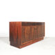 Danish design rosewood sideboard with display cabinet from Brouer, 1960s