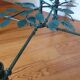Square metal coffee table and glass top