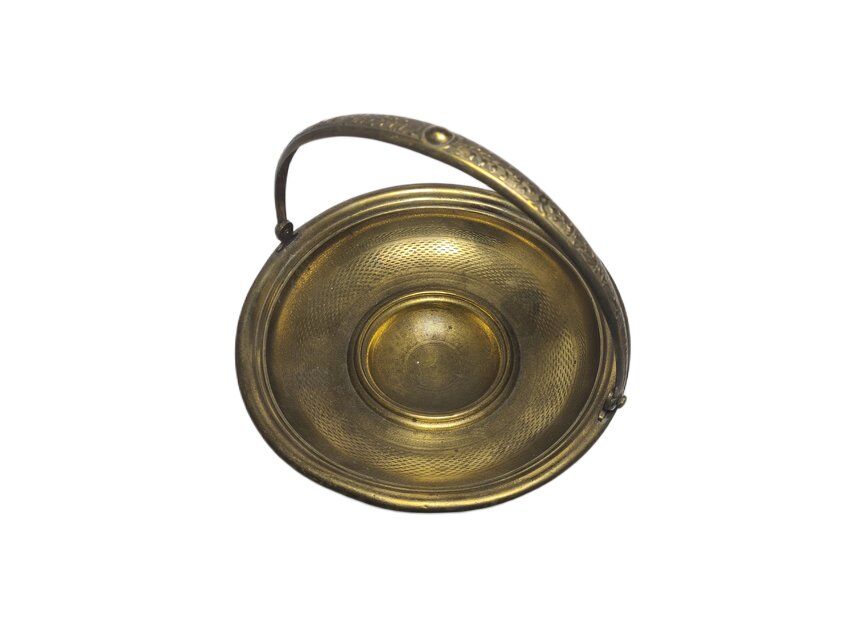 Art Nouveau fruit basket from Bracia Buch, 1890s