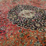 Sino ghoum handmade persian oriental rug in silk 250 x 158