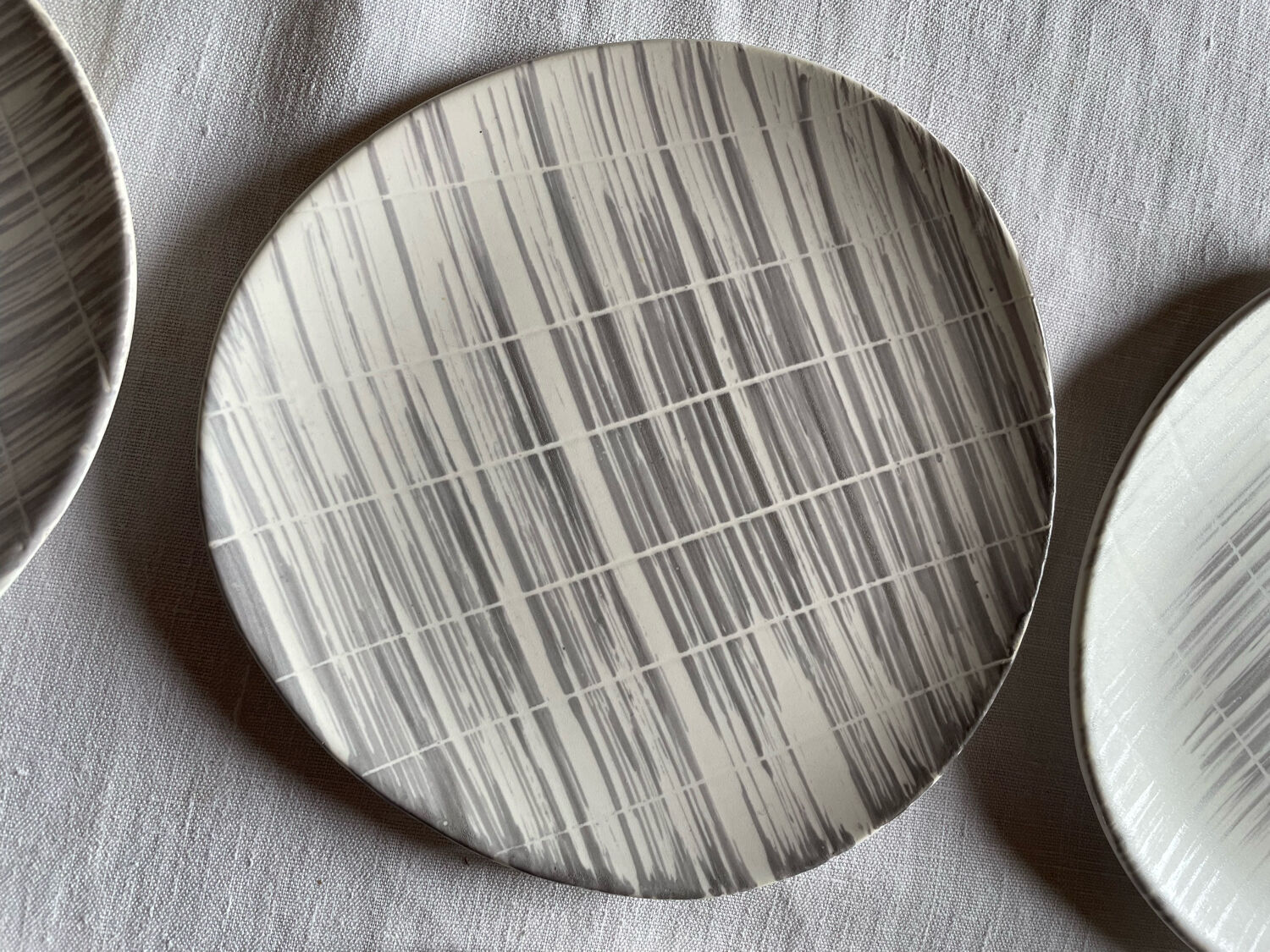 Dessert plates Voile Niderviller