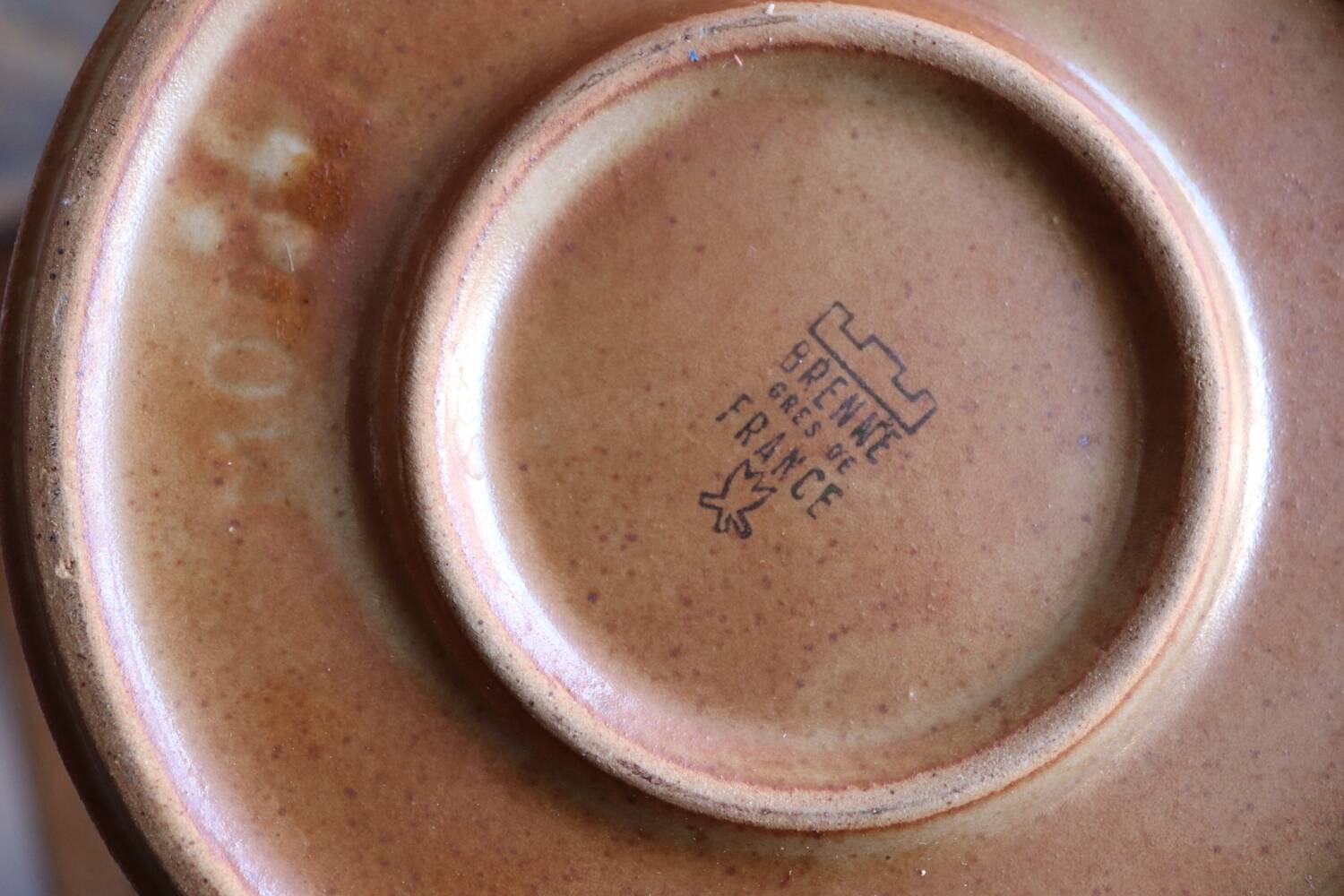 Tea or coffee service in stoneware – Brenne, Stoneware from France