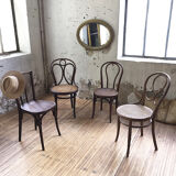 Lot 4 bistro chairs Thonet No.19, 20 & 208