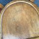 Lot de 2 chaises de bistrot bois 1950