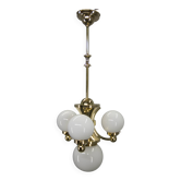 Art Deco Chandelier by Gocar, 1910s, Restored