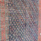 Tapis ancien persan de ghashghai fait main 177x328 cm