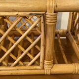 Rattan magazine door