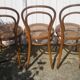 Trio of Thonet chairs late 19th model 14