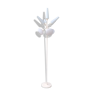 White opaline floor lamp 1950