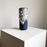 Vintage Mid Century Modern Fat Lava Stein Keramik West German Navy Gl