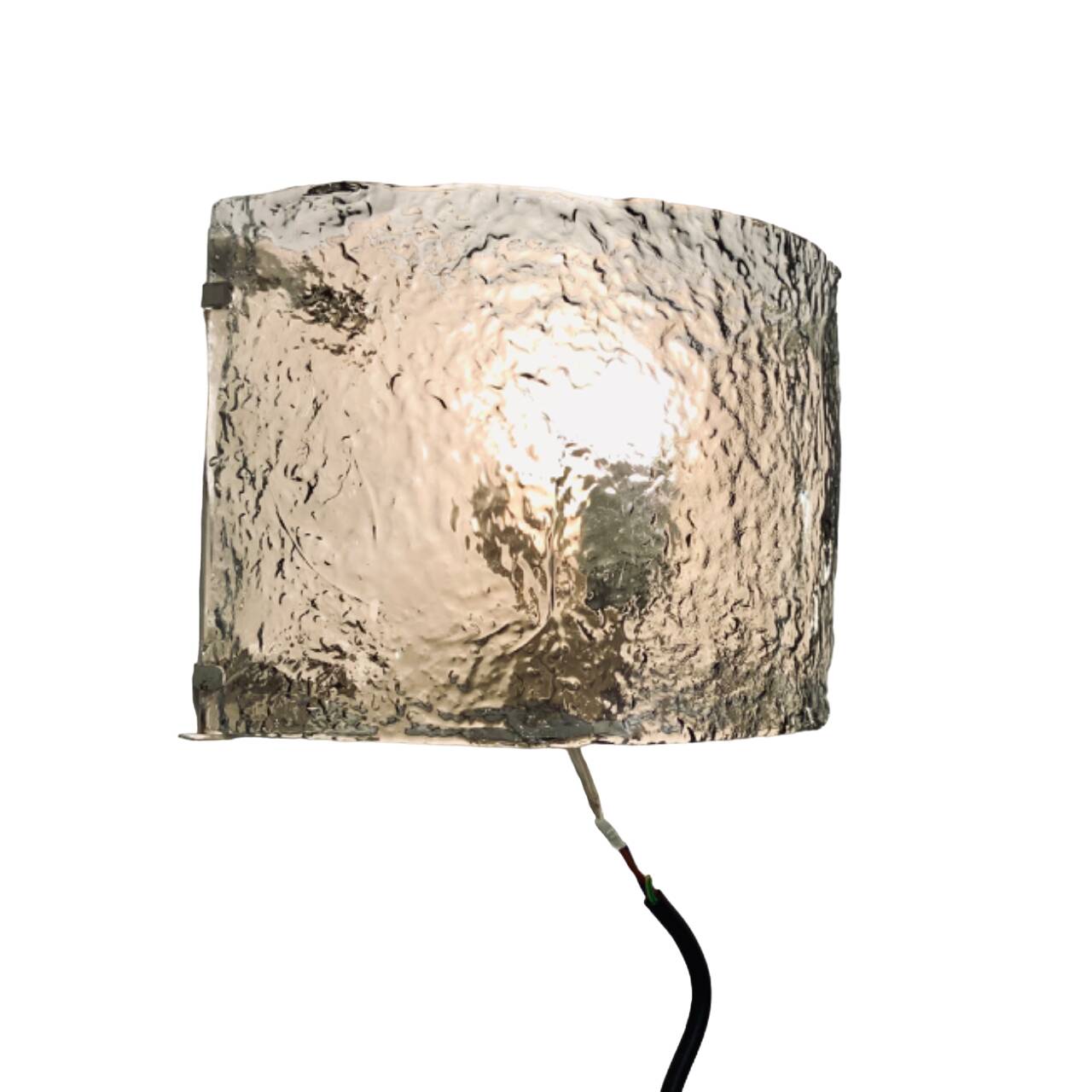 Set of 3 Italian Wall Lamps from the 1970s by Carlos Nazon for Mazzega