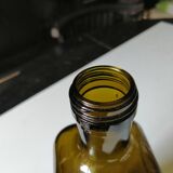 Square amber bottle